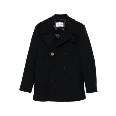 GIVENCHY GIVENCHY BLUE COATS - PEACOATS MEN