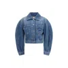 Givenchy Jean Paul Gaultier Multicolor The Yellow Butterfly Polyamide Cardigan In Blue
