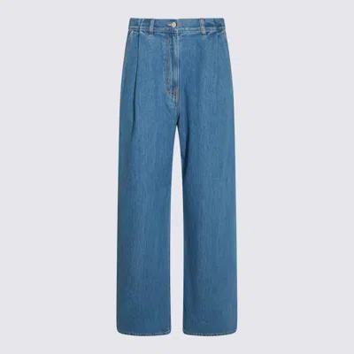 GIVENCHY GIVENCHY BLUE COTTON DENIM JEANS