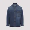 Givenchy Classic Denim Shirt With Button-up Front In Blue