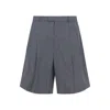 Givenchy Blue Cotton Shorts In Multi