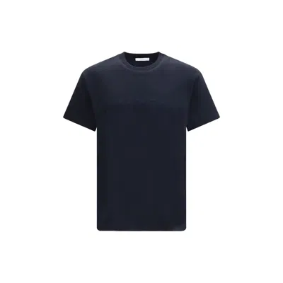 Givenchy Blue Cotton T-shirt In Black