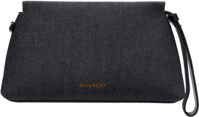 Givenchy Blue Day Denim Pouch