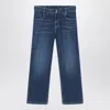Givenchy Blue Washed-effect Jeans In Blue
