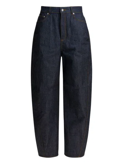 Givenchy Blue Denim Stitch Detail Jeans