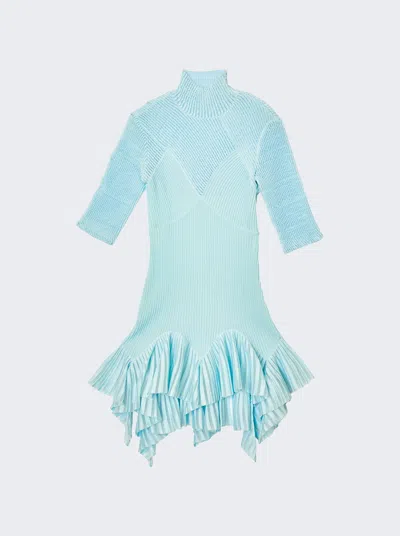 Givenchy Blue Fibres Casual Women's Dress
