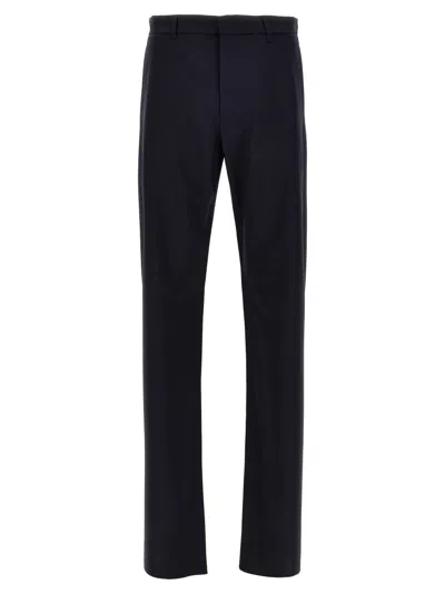 GIVENCHY BLUE FRESH WOOL PANTS