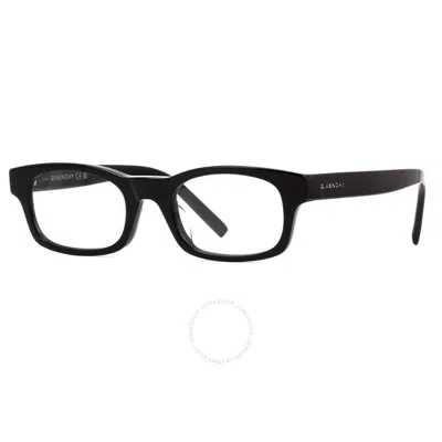 Givenchy Blue Light Block Square Unisex Sunglasses Gv40032u 01b 49 In Black