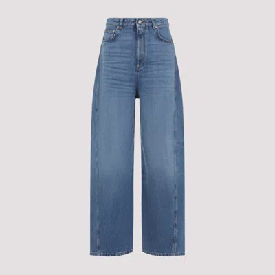 Givenchy Blue Logo Patch Jeans
