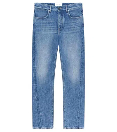 Givenchy Denim Cotton Jeans In Blue