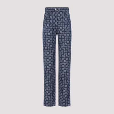 GIVENCHY BLUE MONOGRAM DENIM JEANS