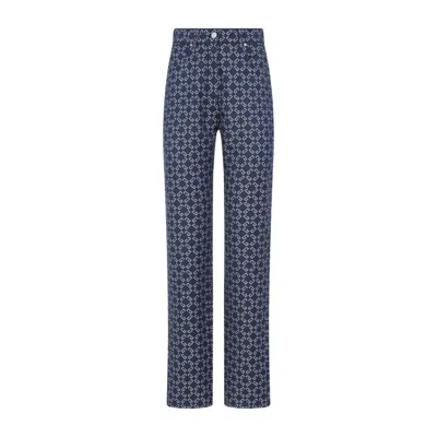 Givenchy Blue Monogram Denim Jeans