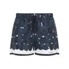 Givenchy Blue Polyester Swim Shorts In Blue