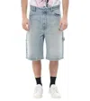Givenchy Blue Relaxed Solid Shorts In Blue