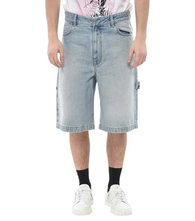Givenchy Blue Relaxed Solid Shorts