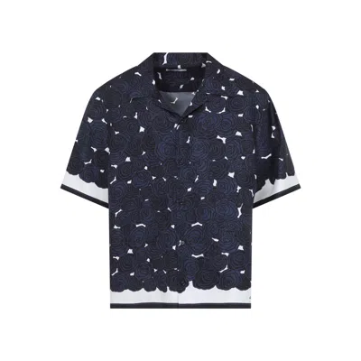 Givenchy Blue Silk Shirt