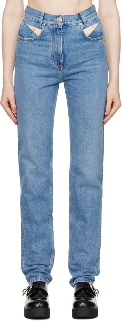 Givenchy Blue Slim Fit Yoke Jeans