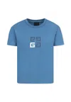 Givenchy 4g-print T-shirt In Blue