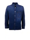 Givenchy Patch-pocket Denim Shirt In Blue