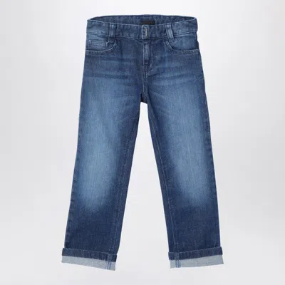 Givenchy Blue Washed Denim Jeans