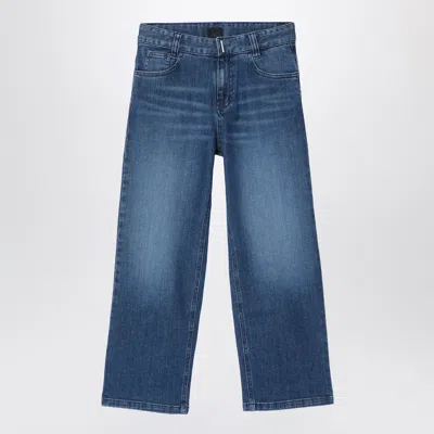 GIVENCHY GIVENCHY BLUE WASHED EFFECT JEANS