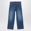 Givenchy Blue Washed-effect Jeans In Blue
