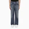 Givenchy Blue Washed-out Denim Jeans In Blue