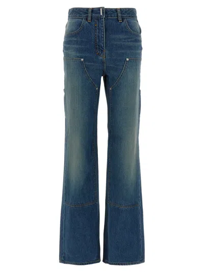 Givenchy Blue 'wide Leg' Jeans
