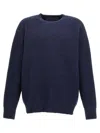 Givenchy Round-collar And Long-sleeved Sweater In Blue