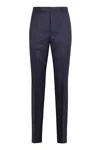 Givenchy Men's Slim Fit Tailored Trousers In Blue