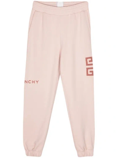 Givenchy Blush Pink Brushed Cotton Joggers