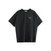 Givenchy Front Stamp-style Graphic Print T-shirt In Black