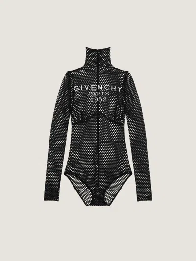 Givenchy Body In Mesh With  Signature In Black