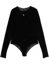 Givenchy Body Mit 4g-schild In Schwarz