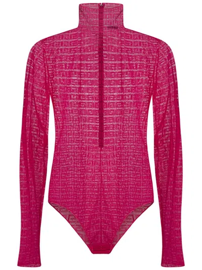 Givenchy Bodysuit In Fuxia