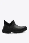Givenchy Bogs Chelsea Boots In Rubber And Neoprene In Black