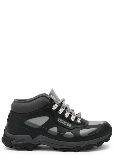 GIVENCHY GIVENCHY BOGS PANELLED RUBBER HIKING BOOTS