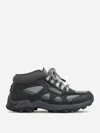 Givenchy Bogs Lace-up Low Sneakers In Black