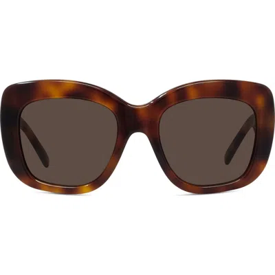 Givenchy Bold 53mm Gradient Butterfly Sunglasses In Brown