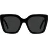 Givenchy Bold Square Acetate Sunglasses In Black