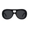 Givenchy Bold 53mm Gradient Round Sunglasses In Gray