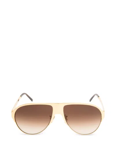 Givenchy Bold Pilot Sunglasses In Brown
