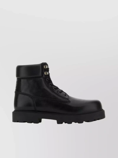 GIVENCHY BOLD SOLE EYELET BOOTS