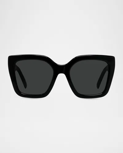 GIVENCHY BOLD SQUARE ACETATE SUNGLASSES