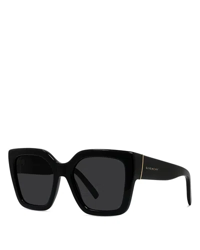 Givenchy Bold 53mm Square Sunglasses In Black