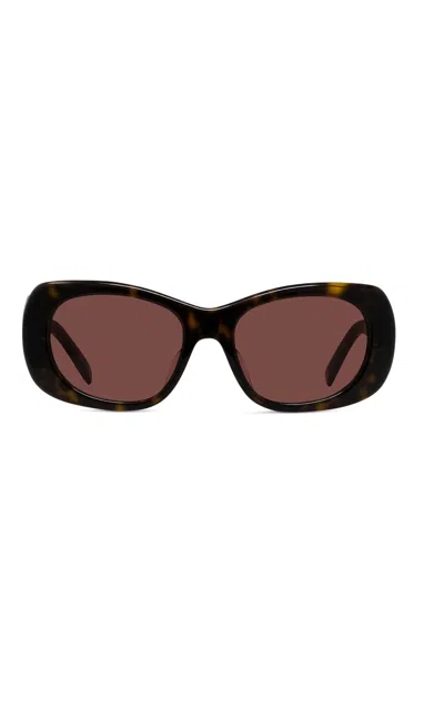 Givenchy Bold Square-frame Acetate Sunglasses In Brown