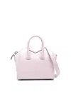 Givenchy Orchid Purple Shoulder Bag With Adjustable Strap And Zip Closure In Fucsia