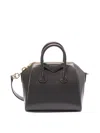 Givenchy Structured Shoulder Bags With Detachable Strap And Top Handles In Black