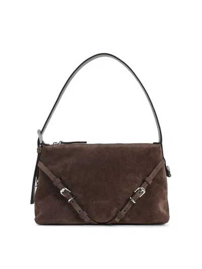 Givenchy Voyou Mini Bag In Brown
