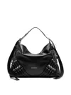 Givenchy Black Medium Voyou Shoulder Bag In Negro